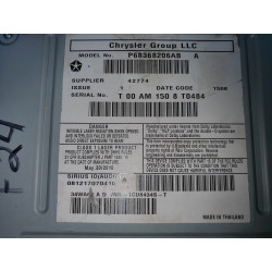 68368206AB Chrysler Town & Country Navigation Radio Receiver 2013-2018