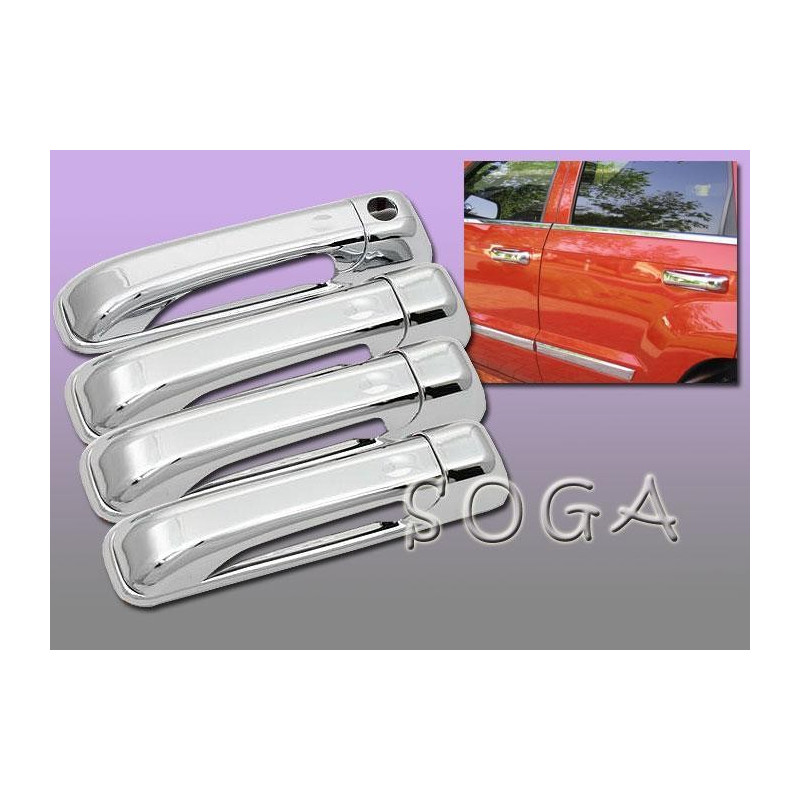 Jeep Grand Cherokee Chrome Door Handle Covers 2005-2009
