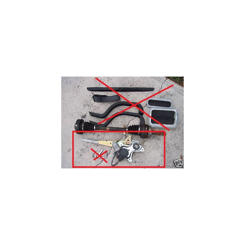 85710-30350 Lexus GS Rear Left Door Window Motor and Regulator 1998-2005