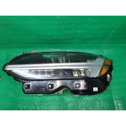 VOLVO S90 V90 LEFT FULL LED ACTIVE HIGH BEAM HEADLIGHT 2018-2020 31386162 89909573 USA