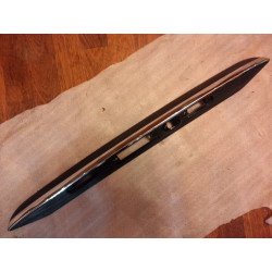8663756 Volvo S80 Rear Trunk Panel with Chrome Black Molding 2004-2006