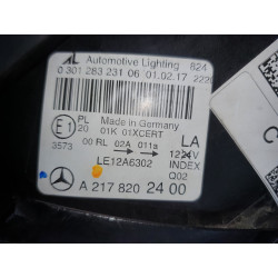 MERCEDES S C217 W217 LEFT FULL LED HEADLIGHT 2013-2017 A2178202400 2178202400 EURO
