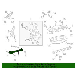 23105024 Cadillac ATS Rear Upper Control Arm 2014-2019 22902125