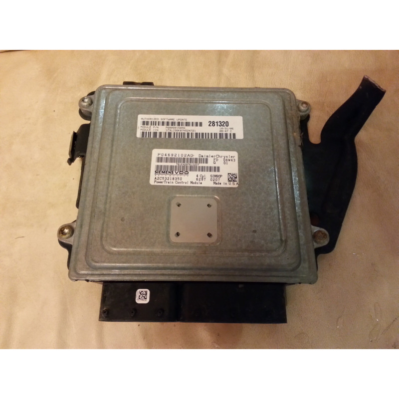 04692102AD Chrysler Sebring Engine Computer (ECM) 2007-2010 68000150AG