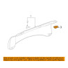 MERCEDES GL W166 X166 LEFT JET WASHER COVER 2012-2015 1668851522 54577