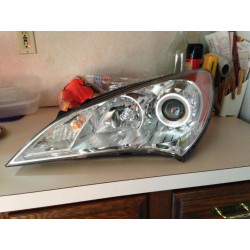 Hyundai Genesis Coupe Left Halogen Headlight 2009-2012