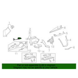 HYUNDAI PALISADE RIGHT LED DAYTIME RUNNING HEADLIGHT 2020-2022 92208-S8010 92208-S8000 92208-S8020 92208-S8