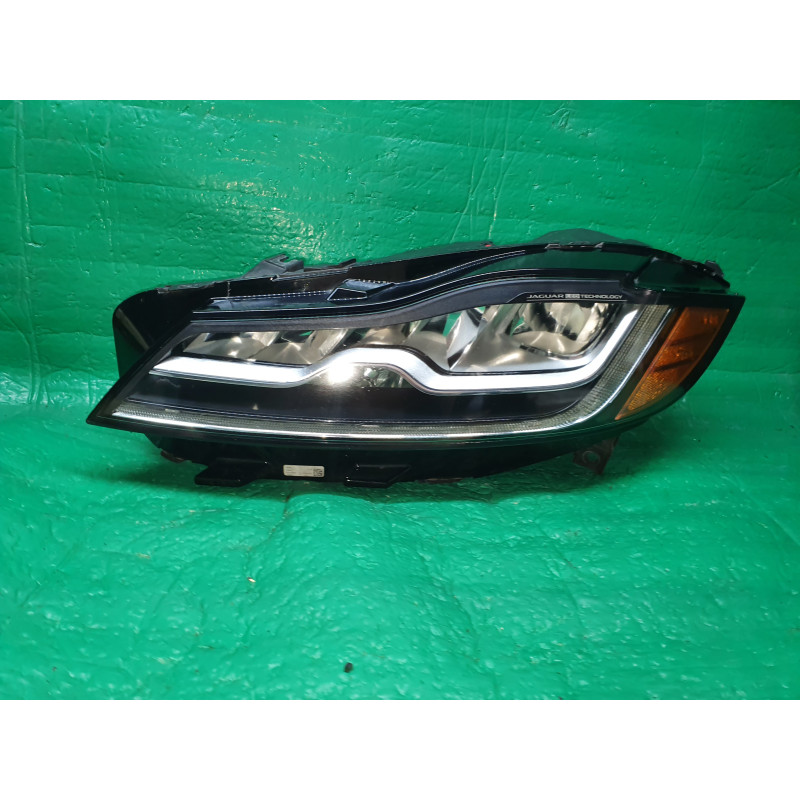 JAGUAR XF F-PACE X260 LEFT LED HEADLIGHT 2016-2018 GX63-13W030-MF USA