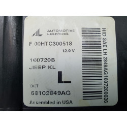 JEEP CHEROKEE LEFT XENON HEADLIGHT 2014-2018 68102849AG