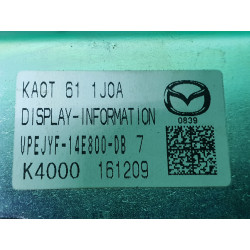 KA0T-61-1J0A Mazda CX-5 Info Display Touch Screen Monitor 2016-2018