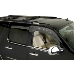 Cadillac Escalade Smoke Tinted Window Visor Set 2007-2014
