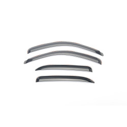 Cadillac Escalade Smoke Tinted Window Visor Set 2007-2014