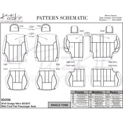 Dodge Nitro Cloth Seat Covers 2010