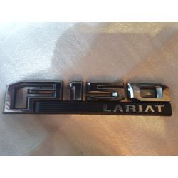 F150 LARIAT FRONT LEFT FENDER EMBLEM 2015-2020 FL3Z-16720-F