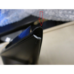 87610-3M580 Hyundai Genesis Left Heated Auto Dim Mirror 2010-2014
