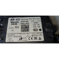HYUNDAI KONA RIGHT BLIND SPOT RADAR SENSOR MODULE 2018-2021 95820-J9000