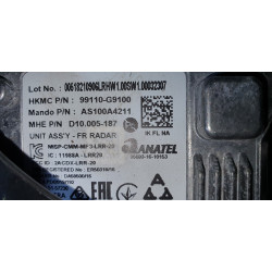 HYUNDAI GENESIS G70 ADAPTIVE CRUISE CONTROL DISTANCE RADAR SENSOR MODULE 2022 99110-G9100