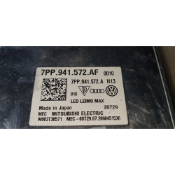 AUDI A3 A4 A5 Q5 Q2 MACAN BOXSTER CAYMAN PANAMERA CAYENNE BENTLEY BENTAYGA LED MODULE 17-21 7PP941572AF 7PP941572A