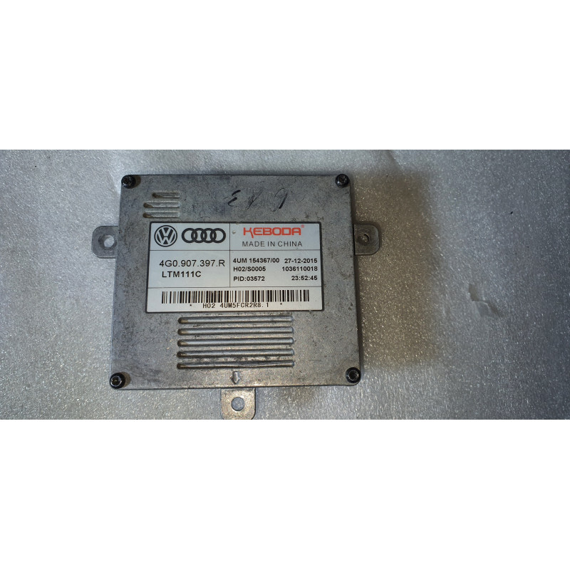 VOLKSWAGEN TOUAREG AUDI A3 Q3 LED BALLAST MODULE 2015-2018 4G0907397R