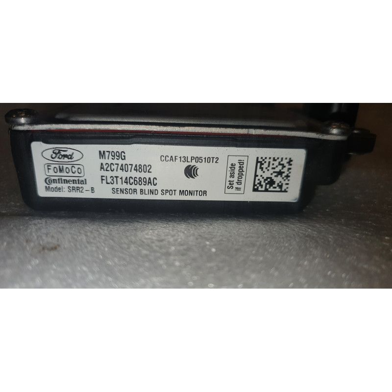 FORD F150 BLIND SPOT MONITOR SENSOR MODULE 2015-2016 FL3T14C689AC FL3T-14C689-AC A2C74074802