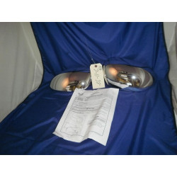999L2-7V100 Nissan Cube Chrome Mirror Covers (Set Pair) 2009-2012