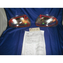 999L2-7V100 Nissan Cube Chrome Mirror Covers (Set Pair) 2009-2012