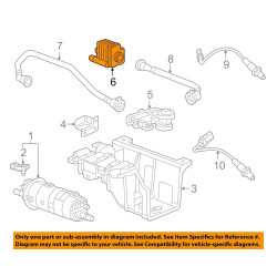 CADILLAC ELR CHEVROLET VOLT MALIBU OPEL AMPERA Vapor Canister Leak Detection Pump 2014-2019 GM 22865478 25949421