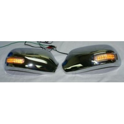 Mazda 3 LED Signal Mirror Cover Set Pair (Chrome) 2004-2009 | 6