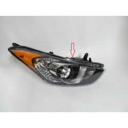 Hyundai Elantra Right Halogen Headlight 2011-2013