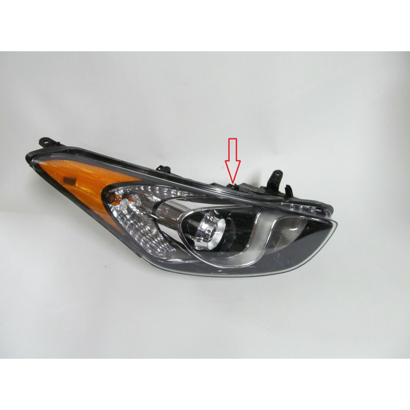Hyundai Elantra Right Halogen Headlight 2011-2013