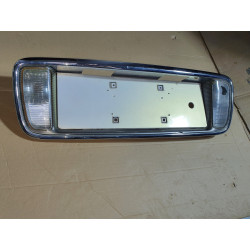 CADILLAC DEVILLE TAIL REAR LICENSE PLATE PANEL CHROME 2000-2005 GM 25722885