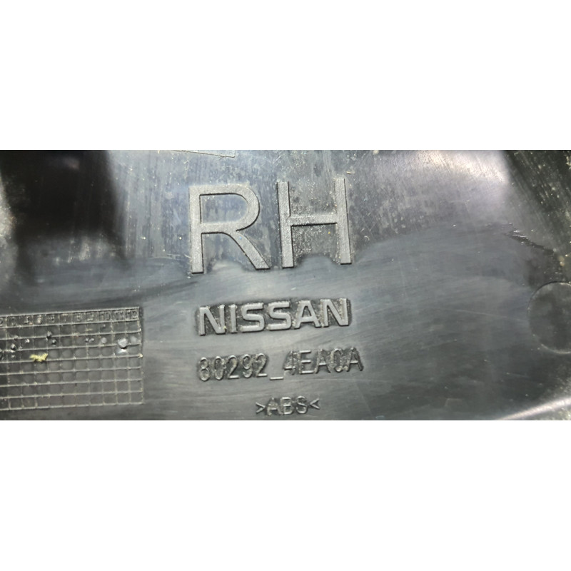 NISSAN QASHQAI J11 RIGHT DOOR WING MIRROR TRIM COVER 2014-2018 802924EA0A