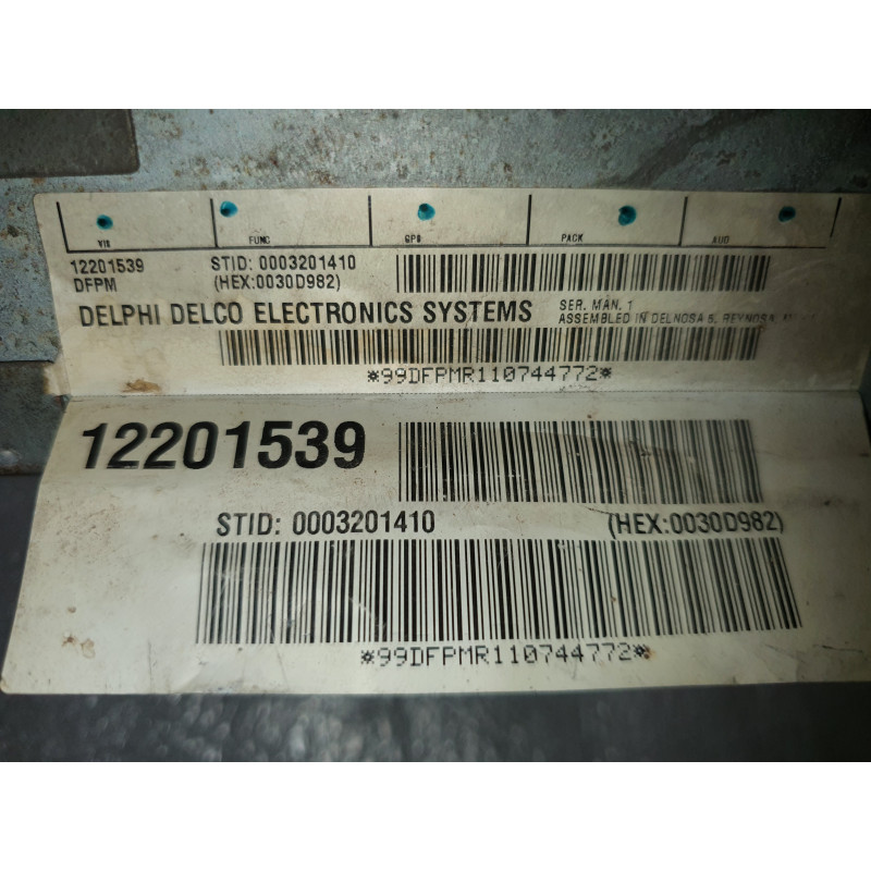 CADILLAC DEVILLE IMPALA COMMUNICATION TELEMATICS CONTROL MODULE 2000-2005 GM 12201539