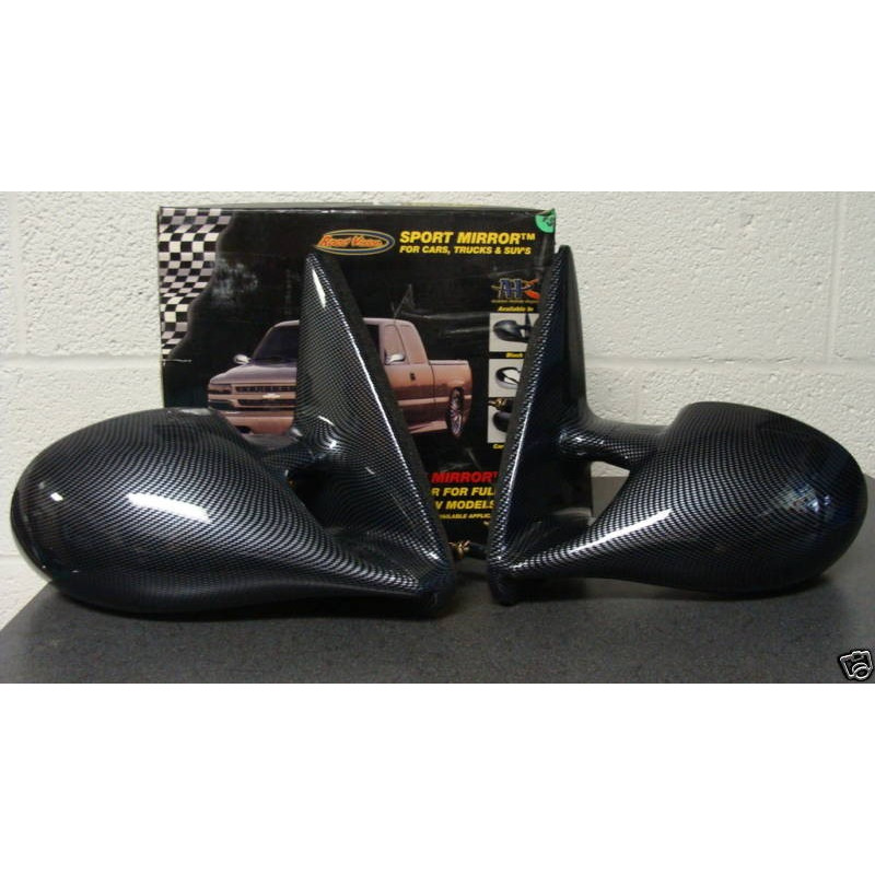 Chrysler PT Cruiser Carbon Mirrors (Set Pair) 2001-2005