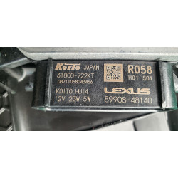 LEXUS RX RX350 RX450H RIGHT FULL LED HEADLIGHT 2020 10000-8A08D 81110-0E580 89908-48140 USA
