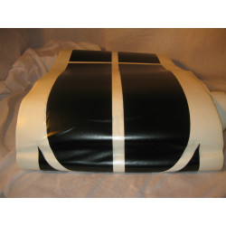Ford Mustang Gloss Black Racing Stripe Kit 2005-2009