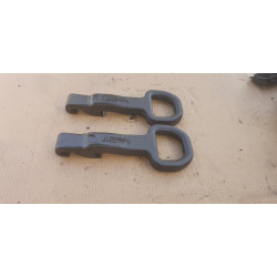 68349551AC Dodge Ram 2500 Front Bumper Tow Hook 2019-2023 68360942AB