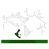54500-5AA0C Nissan Murano Right Front Lower Control Arm 2015-2022