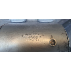 Toyota Supra Akrapovic Titanium Slip-On Exhaust Muffler 2020-2023