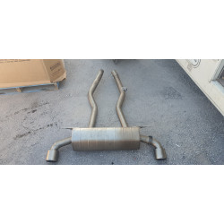Toyota Supra Akrapovic Titanium Slip-On Exhaust Muffler 2020-2023