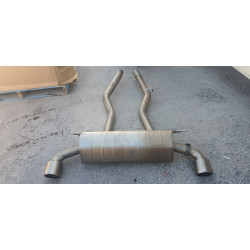 Toyota Supra Akrapovic Titanium Slip-On Exhaust Muffler 2020-2023
