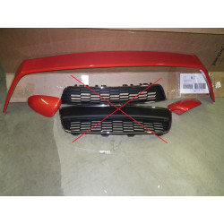 Chevrolet Sonic Rear Spoiler and Mirror Cap 2012-2013 | Aveo
