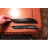 51127163748 BMW 5 Series Black Rear Bumper Inserts 2004-2007 51127163747