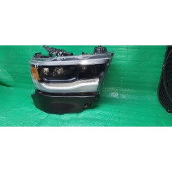 68316088AG Dodge Ram Right Mid Black Full LED Headlight 2019-2022