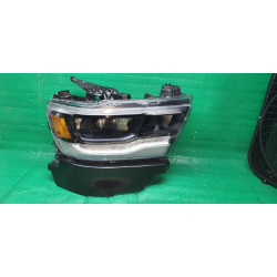 68316088AG Dodge Ram Right Mid Black Full LED Headlight 2019-2022