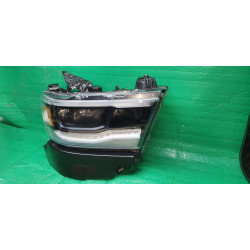68316088AG Dodge Ram Right Mid Black Full LED Headlight 2019-2022