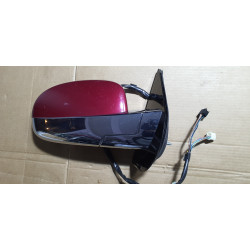 25776156 Cadillac Escalade Right Power Folding Chrome Turn Mirror 2007-2014