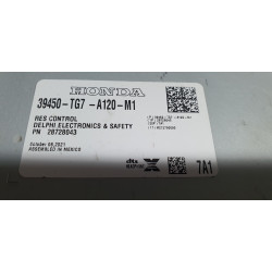 39450-TG7-A12 Honda Odyssey Rear Entertainment Control Module 2019-2022