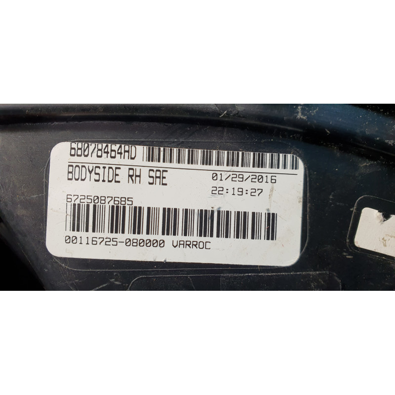 68078464AD Dodge Journey Right LED Tail Lamp 2011-2016