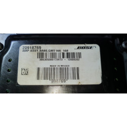 20918769 Cadillac SRX Bose Audio Amplifier 2010-2012